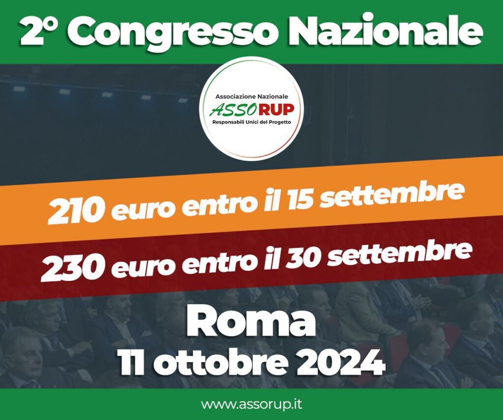 offerta congresso nazionale 2024