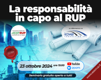 responsabilità in capo al rup