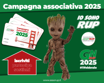 campagna associativa 2025 io sono RUP